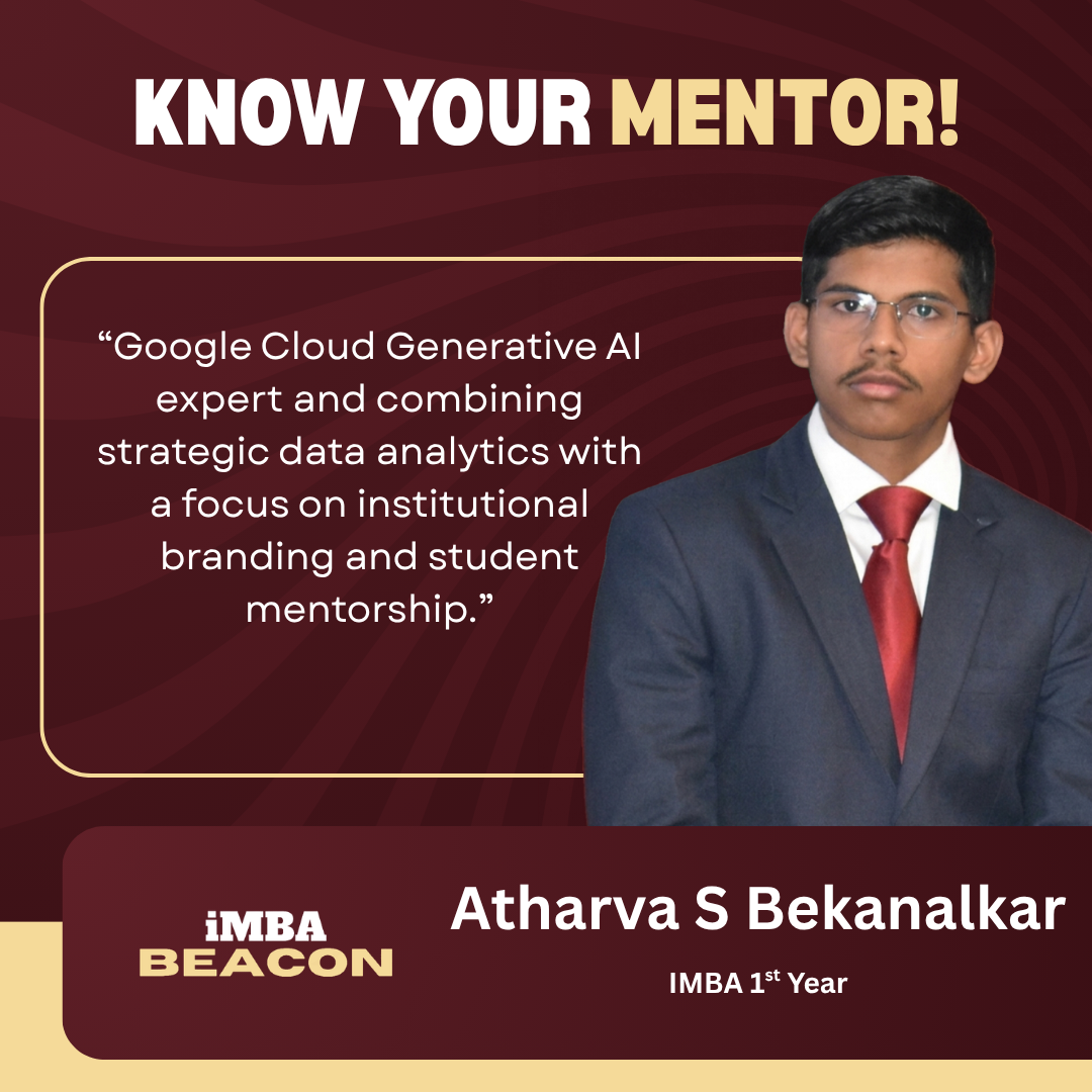 Atharva S Bekanalkar mentor poster